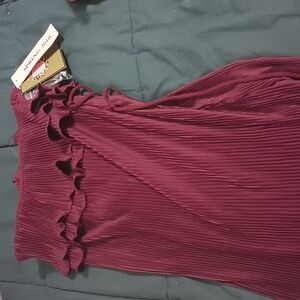 Juicy Couture NWT Md Homecoming Cover Up Burgundy
